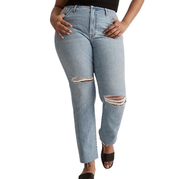 Madewell The Perfect Vintage Jean Ripped Edition Bradwell Wash Women's size 31 - Picture 1 of 15